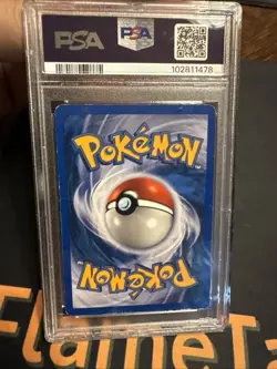2002 Pokemon Legendary Collection Scoop Up Reverse Holo #104 PSA 3 - Image 3