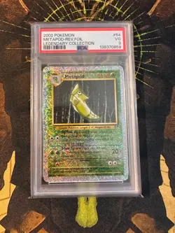 Pokemon Metapod 54/110 Legendary Collection Reverse Holo PSA 3 - Image 1