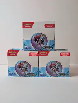3 Pokemon Journey Together Booster Boxes BULK: C, UC, R, Holo, R Holo, CCs - Image 1