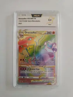 Carte Pokemon - Dracaufeu VSTAR FA 174/172 - Stars Etincelantes EB09 PCA 9,5 - Image 1