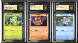 CGC Pristine 10 Pokemon 151 Poster Collection Set Black Star Promo - Image 1
