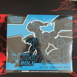 Pokemon Center Black Bolt Elite Trainer Box ETB - Image 1