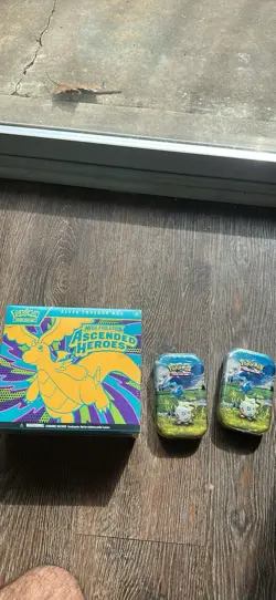 Pokemon Ascended Heroes Elite Trainer Box ETB And 2 Mini Tins Factory Sealed - Image 1