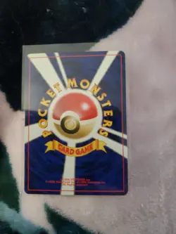 2001 P.M. Pokemon Hitmonchan No. 107 Neo Destiny Japanese - Image 3