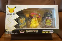 Pokemon Celebrations Premium Figure Collection Pikachu VMAX Box Factory Sealed - Image 1