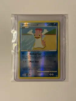 Pokemon TCG Shellos West Sea (#80/111) - Reverse Holofoil - Rising Rivals - LP! - Image 1