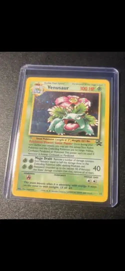 Venusaur 13 WOTC Holo Black Star Promo Pokemon TCG - Image 1