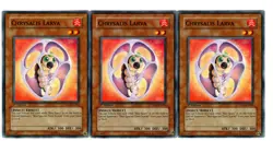 Yugioh- 3X Chrysalis Larva - Common - 1st Edition - TAEV-EN010 - Near Mint - Image 1