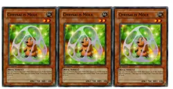 Yugioh- 3X Chrysalis Mole - Common - 1st Edition - TAEV-EN011 - Near Mint - Image 1