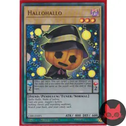 Yugioh Hallohallo CIBR-ENSP1 Ultra Rare NM - Image 1