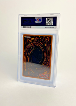 2003 YuGiOh Promo 003 Harpie’s Feather Duster Stairway to Destined Duel PSA 7 NM - Image 2