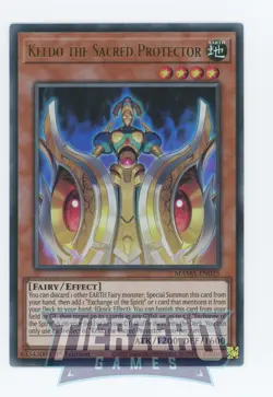 Yugioh Keldo the Sacred Protector MAMA-EN025 Ultra Rare 1st Edition Near Mint - Image 1