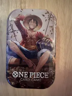 One Piece Mini Tin Vol 2 Luffy OP13 Factory Seal New Sealed English - Image 1