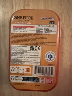 One Piece Mini Tin Vol 2 Luffy OP13 Factory Seal New Sealed English - Image 2