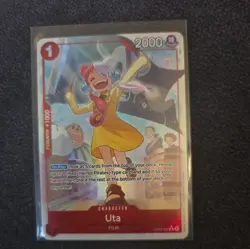 One Piece TCG Uta OP09-002 Alternative Art Rare NM English Edition - Image 1
