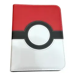 Card Binder for Pokemon Cards Holder Fits 400 Cards w/ 50 Removable Sleeves TCG - Image 1