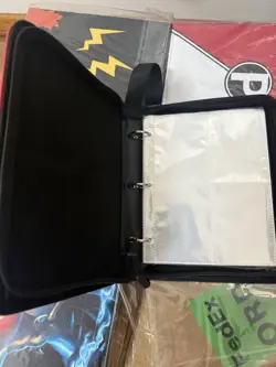Card Binder for Pokemon Cards Holder Fits 400 Cards w/ 50 Removable Sleeves TCG - Image 4