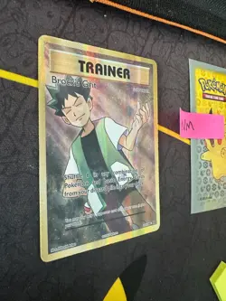 Pokemon Card Brock's Grit XY Evolutions Full Art 107/108 278 💎NM💎 - Image 2