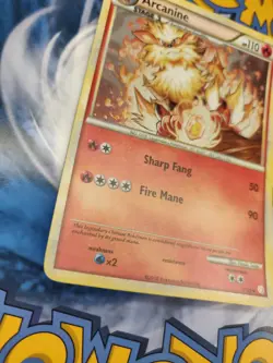 Pokemon Card - Arcanine - HeartGold SoulSilver 1/123 Holo Rare - Image 2