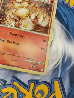 Pokemon Card - Arcanine - HeartGold SoulSilver 1/123 Holo Rare - Image 3