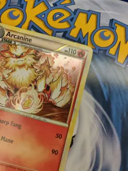 Pokemon Card - Arcanine - HeartGold SoulSilver 1/123 Holo Rare - Image 5
