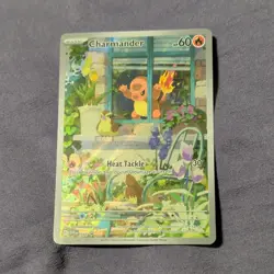 Pokemon Charmander Scarlet & Violet Promo Holo 044/Promo Flame Basic Card - Image 1