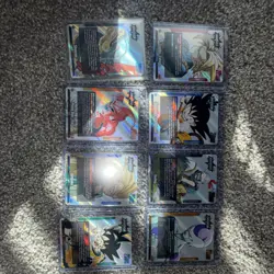Bandai Dragon Ball Super Card Game Foil Leader Lot 8 Cards Trunks Goku Shenron - Image 1