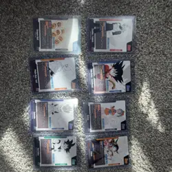 Bandai Dragon Ball Super Card Game Foil Leader Lot 8 Cards Trunks Goku Shenron - Image 4