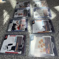 Bandai Dragon Ball Super Card Game Foil Leader Lot 8 Cards Trunks Goku Shenron - Image 5