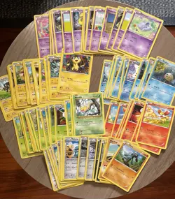 Pokemon Card Lot Of 78 No Holos No Energy No Trainer - Image 1