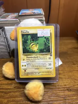 Pokemon Pikachu Black Star Promo Card 27/53 WOTC Regular - Image 1