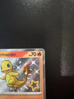 Charmander 109/091 SV: Paldean Fates Shiny Rare Holo Pokemon Card English - Image 4