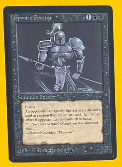 MTG HYPNOTIC SPECTER Beta (OldManMTG 008-563) - Image 1