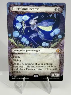 Bitterbloom Bearer Showcase Lorwyn Eclipsed Regular MTG NM Pack Fresh - Image 1