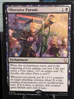 Obsessive Pursuit MTG TLA R0112 Nonholo Nm - Image 1