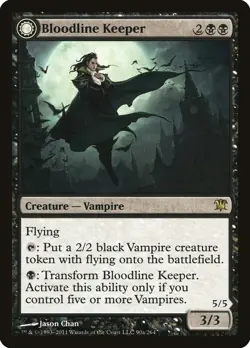 MTG Bloodline Keeper - 90 / English / Lightly Played - Image 1