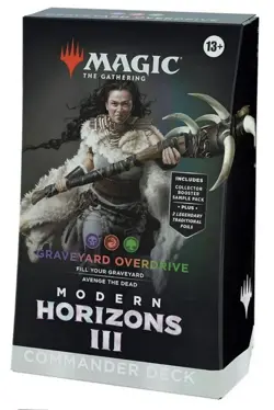 Magic: The Gathering Modern Horizons 3 Commander Deck - Graveyard Overdrive NEW - Image 1