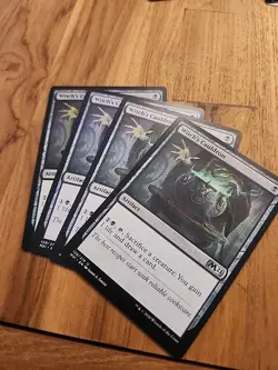 Witch's Cauldron X4 M21 Core Set Magic the Gathering MTG - Image 1