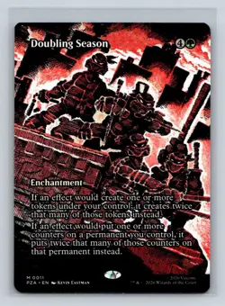 Doubling Season (Borderless) Teenage Mutant Ninja Turtles Eternal-Legal Regular - Image 1