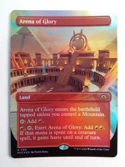 FOIL Arena of Glory 351 BORDERLESS Modern Horizons 3 MTG - Image 1