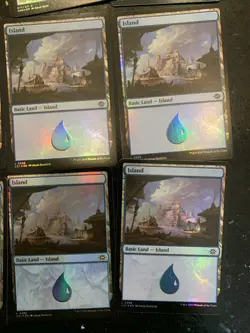 Mtg Small Blue Bundle - Foil Islands LCI - Opt, Annul, Unsummon - Image 2
