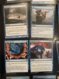 Mtg Small Blue Bundle - Foil Islands LCI - Opt, Annul, Unsummon - Image 4