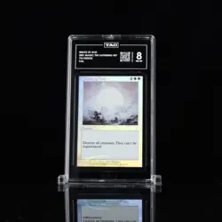 MTG Wrath of God 7th Edition Foil TAG 8 Near Mint / Mint POP 1 of 1 (Hi Res IMG) - Image 1