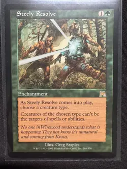 Steely Resolve - Onslaught - NM - Image 1