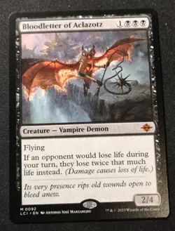Bloodletter Of Aclazotz - LCI - MTG - EN - NM - 0092 - Image 1