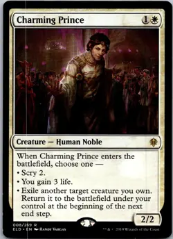 Charming Prince R Throne of Eldraine 8 NM Normal - Image 1