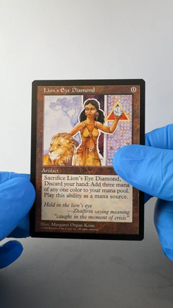 Lion's Eye Diamond Mirage MTG—Never Played Excellent—Vintage RESERVE LIST - Image 2