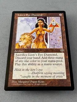 Lion's Eye Diamond Mirage MTG—Never Played Excellent—Vintage RESERVE LIST - Image 4