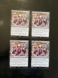 Splinter’s Technique X4X NM/M Teenage Mutant Ninja Turtles TMT Magic MTG - Image 1