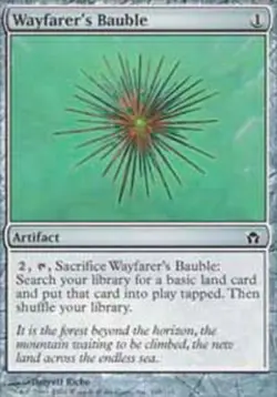 1x Wayfarer's Bauble NM-Mint, English Fifth Dawn MTG Magic - Image 1